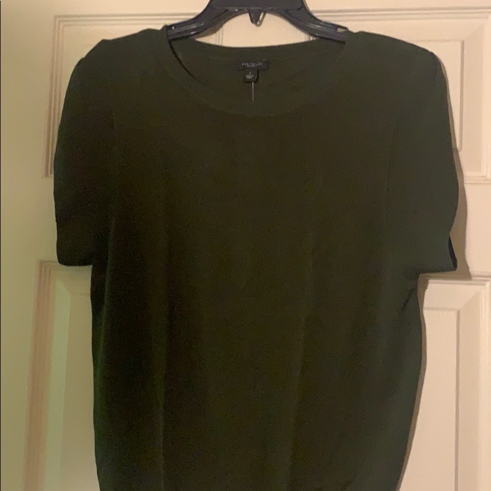 Olive green sweater shirt